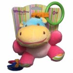 Mascotte hochets  accrocher doudou peluche hippopotame 15 cm cadeau de naissance nouveau n bb baby ...