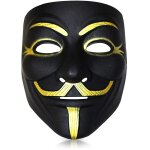 Masque anonymous noir pvc