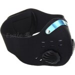 Masque cagoule tour de cou noir anti pollution ?