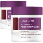 Masque capillaire violet maca essence masque capillaire au collag�ne apr�s - shampooing hydratant violet ...