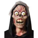 Masque crne yeux exorbits adulte - marron - halloween
