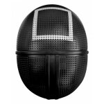 Masque - deluxe - masque de calamar carré - noir - mixte - adulte Masque - deluxe - masque de calamar carré - noir - mixte - adulte