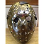 Masque de jason voorhees vendredi 13 en plastique fonc neuf