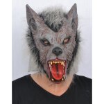 Accessoire - masque loup garou adulte en latex