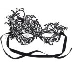 Masque mask vnitien en dentelle noir dco halloween carnaval spectacle soire