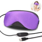 Masque yeux chauffant / froid par usb avec gels r�frig�rants anti - cernes fatigue oculaire .
