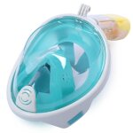 Masque de plongée - non spécifié - intégral 180° - enfant - vert s / m - antibuée et anti - fuite Masque de plongée - non spécifié - intégral 180° - enfant - vert s / m - antibuée et anti - fuite