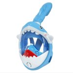 Masque de plong�e pour enfant requin masque de plong�e avec tuba anti - bu�e anti - fuite panorama 180� ...