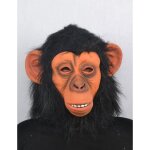 Accessoire - partytime - masque de singe adulte
