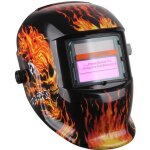 Masque de soudure crne en feu obscur - variable avec filtre lcd auto - assombrissement pour soudeur ...