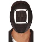 Masque squid game carr pvc - fiestas guirca s. l. - tu - adulte - noir - multicolore
