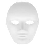 Masque vnitien  dcorer pour homme - blanc