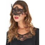 Masque v�nitien dentelle noir femme