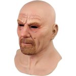 Masque de vieil homme en latex realiste - autrement - masque dhalloween - accessoire de dguisement