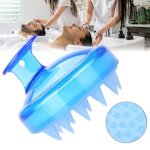 Masseur tte brosse  cheveux shampooing masseur cuir chevelu avec soies souples en silicone purateur ...
