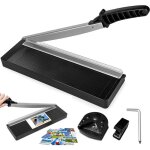 Massicot a4 - 34 cm - jusqu� 8 feuilles - machine de d�coupe de pr�cision - pour le bureau l�cole et ...
