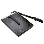 Massicot a4 coupe papier cisaille personnelle 12 feuilles 320x250mm pour office bureau - noir Massicot a4 coupe papier cisaille personnelle 12 feuilles 320x250mm pour office bureau - noir