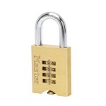 Master lock cadenas  combinaison laiton massif 50 mm 651eurd