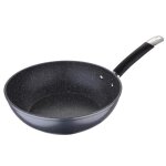 Pole wok - masterpro - home edition - aluminium forg - 28 cm - compatible induction