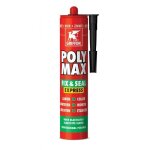 Mastic - griffon - polymax fix seal expres - 425gr - noir - colle polyvalente