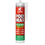 Mastic - griffon france - poly max f&s express - blanc - outillage - droguerie Mastic - griffon france - poly max f&s express - blanc - outillage - droguerie