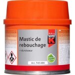 Mastic de rebouchage carrosserie auto pot 250g auto k