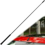 Antenne de toit pour ford focus mondeo escort fiesta transit connect - ford - noir - abs mtal