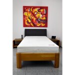 Matelas 115x190x17 m�moire de forme marthe aloe vera ecdeux couchesplaque � m�moire de forme 35cm et ...