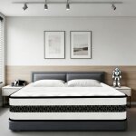 Matelas 140 x 190 �p 30 cm ressorts ensach�s + m�moire de forme fermet� moyenne h3 7 zones de confort ...