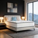 Matelas 140x190 cm tr�s �pais 30 cm - premium - mousse � m�moire de forme - moyenne ferme - 7 zones ergonomiqu ...