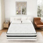 Matelas 140x190 cm �pais 30 cm mousse � m�moire de forme ressorts ensach�s 7 zones anti - acariens confort ...