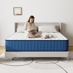 Matelas 140x190 cm - epaisseur 28 cm - tuncco mousse m�moire de forme - h3 moyenne ferme - 7 zones de ...