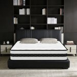 Matelas 140x190 �p 30 cm m�moire de forme et ressorts ensach�s �ko - tex soutien ferme tissu respirant ...