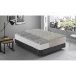 Matelas 140x190 cm en mousse � m�moire de forme avec 9 zones diff�rentesepaisseur 25 cm � roma �