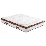 Matelas 140x190 - recif - ressorts ensachs - hauteur 30 cm - soutien ferme - 2 places
