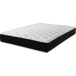 Matelas 140x190 ramage - ressorts ensach�s - hauteur 24 cm - 3 zones - soutien ferme