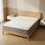 Matelas 160x200 cm uking - tr�s �pais 25 cm - m�moire de forme + ressorts 7 zones - hypoallerg�nique ...