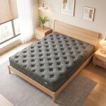 Matelas 160x200 cm uking - tr�s �pais 25 cm - m�moire de forme + ressorts 7 zones - hypoallerg�nique ...