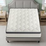 Matelas - swedrea - 180x200 cm - hybride - m�moire de forme - ressorts ensach�s 7 zones - ferme - epaisseur ...