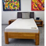 Matelas 60x180x17 m�moire de forme marthe aloe vera deux couches m�moire de forme 35cm et 125cm waterfoammade ...