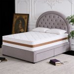 Matelas 90x190 cm oeko - tex mousse m�moire de forme r�versible ergonomique et anti - acariens chaud ...