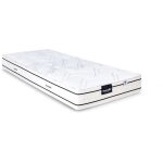 Matelas 90x190 marque dunlopillo - hauteur 20 cm ressorts ensachs - dunloflex - 5 zones - soutien equilibr ...
