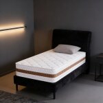 Matelas 90x190 �p 25 cm m�moire de forme et ressorts ensach�s certifi� �ko - tex double face 7 zones ...