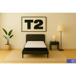 Matelas 90x190 mousse hr luxe confort extra ferme double face (�t� / hiver) soutien �quilibr� parfait ...