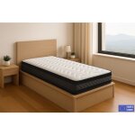 Matelas 90x190 mousse hr luxe confort extra ferme double face (t / hiver) soutien quilibr parfait ...