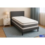 Matelas 90x190 ressorts ensachés extra ferme double face (été / hiver) soutien Équilibré parfait et tonique ... Matelas 90x190 ressorts ensachés extra ferme double face (été / hiver) soutien Équilibré parfait et tonique ...