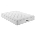 Matelas anti - feu ressorts ensachs et surmatelas intgr delice de dreamea hotel - 180x200 cm
