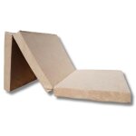 Matelas dappoint pliant - natalia spzoo - 1 personne - beige - 10 cm - mousse polyurthane - ferme