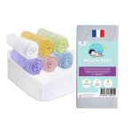 Matelas bambou bébé 70x140 + 6 draps housse coton + 2 alèses coton - easy dort - kit pratique lit bébé ... Matelas bambou bébé 70x140 + 6 draps housse coton + 2 alèses coton - easy dort - kit pratique lit bébé ...