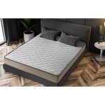 Matelas bambou deluxe - 140x190 cm - mmoire de forme - ferme